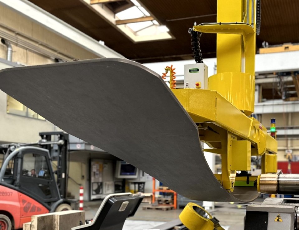 Palonnier levage magnétique pièces plates ou galbées SEREMA